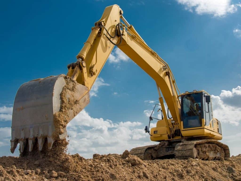 Pajak alat berat excavator
