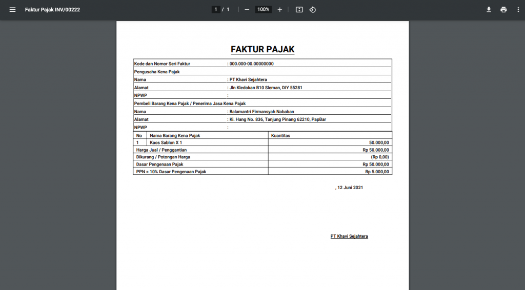 Apa Itu Faktur Pajak?