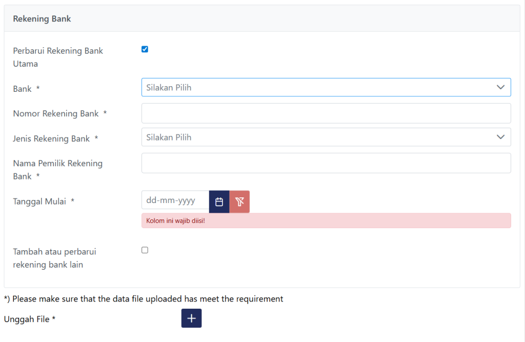 Cara Menambahkan Rekening Bank di Coretax
