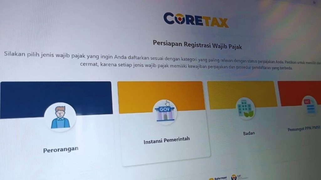 Impersonate Coretax Artinya