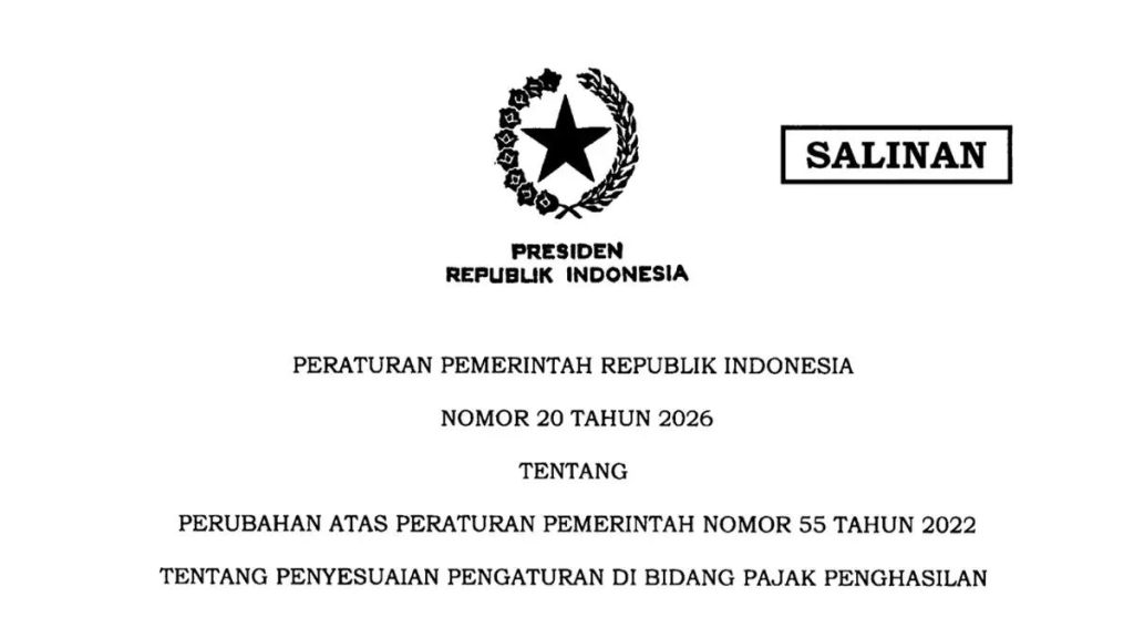 Apa Isi PP 20 Tahun 2026?
