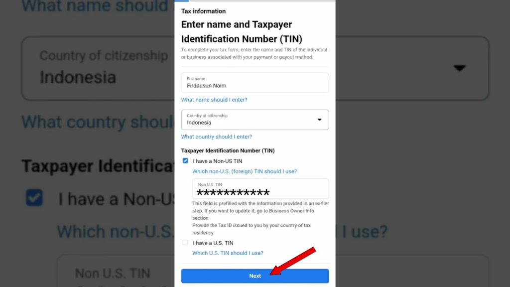 Cara Menambahkan Info Pajak di FB Pro